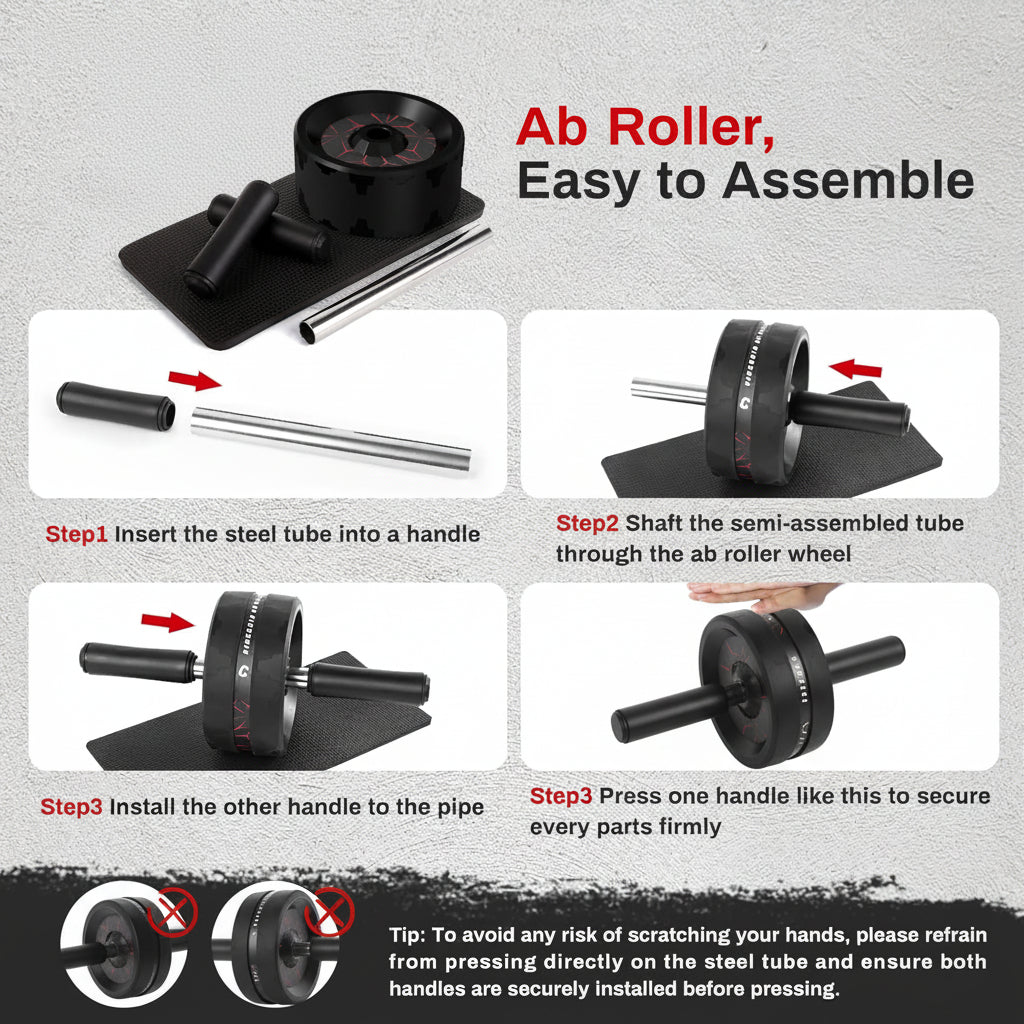 BURNCORE Ab Roller Wheel