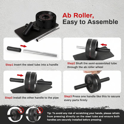 BURNCORE Ab Roller Wheel